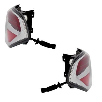 Rareelectrical - New Outer Pair Of Led Tail Lights Compatible With Nissan Armada Sl Sport Utility 4 Door 5.6L 2017 - Image 4