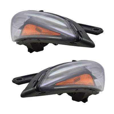 Rareelectrical - New Pair Of Headlights Compatible With Hyundai Elantra Se Sedan 2014 2015 2016 By Part Numbers - Image 3