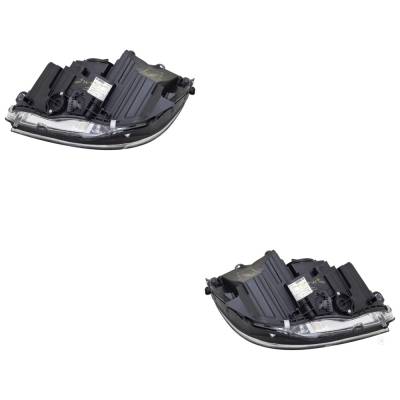 Rareelectrical - New Pair Of Headlights Compatible With Mercedes-Benz C350 4Matic Coupe 2012 2013 2014 2015 By Part - Image 6