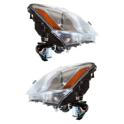 Rareelectrical - New Pair Of Headlights Compatible With Lexus Is250 Base Sedan 2009 2010 By Part Numbers - Image 4