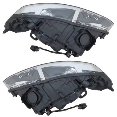 Rareelectrical - New Pair Of Headlights Compatible With Volvo Xc60 R-Design Sport Utility 2014 2015 2016 2017 By Part - Image 4