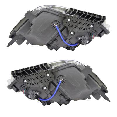 Rareelectrical - New Pair Of Headlights Compatible With Infiniti Q50 Red Sport 400 Sedan 2018 2019 2020 2021 2022 By - Image 4