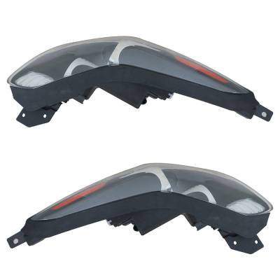 Rareelectrical - New Pair Of Headlights Compatible With Kia Sportage Lx Sport Utility Awd 2017 2018 2019 2020 2021 By - Image 3