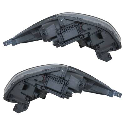 Rareelectrical - New Pair Of Headlights Compatible With Kia Sportage Lx Sport Utility Awd 2017 2018 2019 2020 2021 By - Image 4