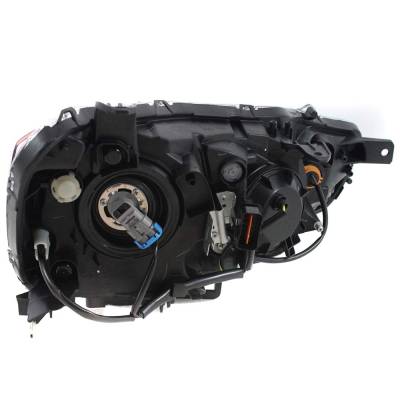 Rareelectrical - New Left Side Headlights Compatible With Mitsubishi Outlander Se 2010 2011 2012 2013 By Part Numbers - Image 2