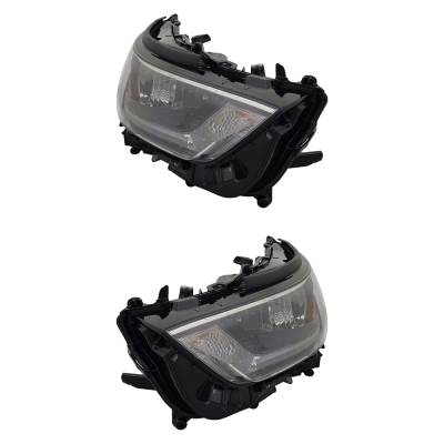 Rareelectrical - New Pair Of Headlights Compatible With Toyota Highlander Hybrid Le Sport Utility 2020 By Part - Image 6