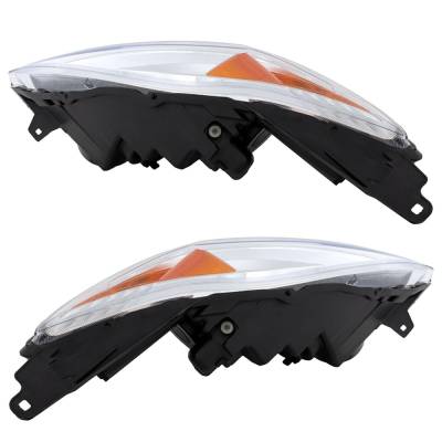 Rareelectrical - New Pair Of Headlights Compatible With Ford C-Max Hybrid Se Hatchback 2013 2014 2015 2016 By Part - Image 4