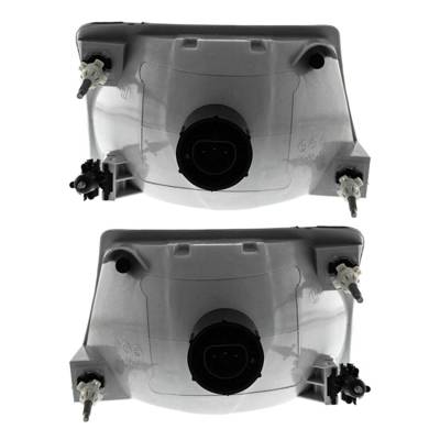 Rareelectrical - New Pair Of Headlights Compatible With Ford Ranger Xl Standard Cab Pickup 1998 1999 2000 By Part - Image 2