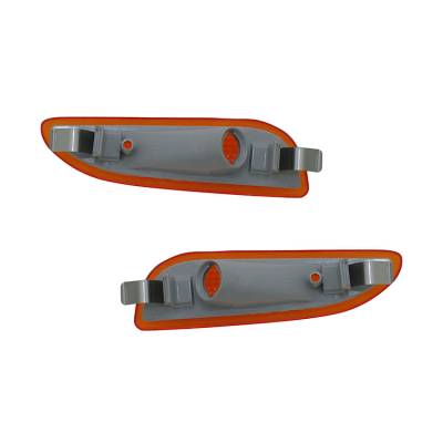 Rareelectrical - New Pair Of Side Marker Lights Compatible With Mercedes Benz Clk55 Amg 2.0982E+11 Mb2555106 - Image 4