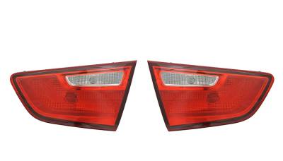 Rareelectrical - New Pair Of Tail Light Compatible With Kia Optima 2014-2015 924034C500 92404 92403 4C500 92404-4C500 - Image 1