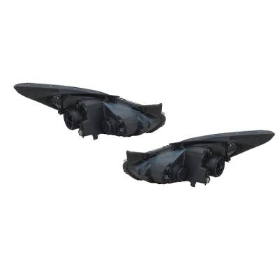 Rareelectrical - New Pair Of Headlights Compatible With Hyundai Sonata Hybrid Limited Hy2502177 92102-4R050 - Image 3