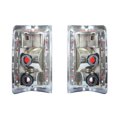 Rareelectrical - New Pair Of Tail Lights Compatible With Chrysler Dodge Ram 50 D100 D250 D350 W100 W150 W250 W350 - Image 3