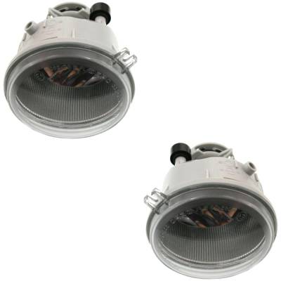 Rareelectrical - New Pair Of Daytime Running Lights Compatible With Jeep Liberty 2.4L 2.8L 3.7L 2005 2006 2007 By - Image 4