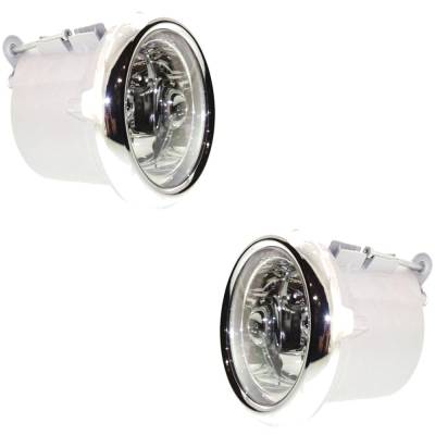 Rareelectrical - New Pair Of Daytime Running Lights Compatible With Hyundai Santa Fe 2.4L 2.7L 3.5L 2001 2002 2003 - Image 3