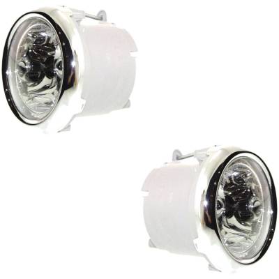 Rareelectrical - New Pair Of Daytime Running Lights Compatible With Hyundai Santa Fe 2.4L 2.7L 3.5L 2001 2002 2003 - Image 4