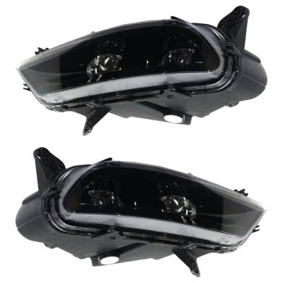 Rareelectrical - New Pair Of Daytime Running Lights Compatible With Chrysler 300 2015 2016 2017 2018 2019 2020 2021 - Image 4