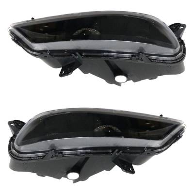 Rareelectrical - New Pair Of Daytime Running Lights Compatible With Chrysler 300 2015 2016 2017 2018 2019 2020 2021 - Image 5