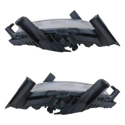 Rareelectrical - New Pair Of Daytime Running Lights Compatible With Hyundai Sonata 2.0L 2.4L 2014-2014 By Part - Image 5