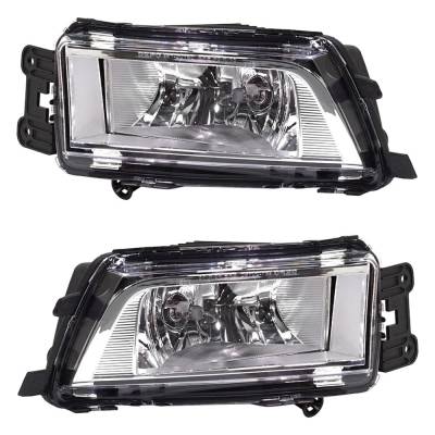 Rareelectrical - New Pair Of Daytime Running Lights Compatible With Volkswagen Passat 1.8L 2.0L 3.6L 2016 2017 2018 - Image 1