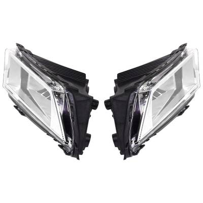 Rareelectrical - New Pair Of Daytime Running Lights Compatible With Volkswagen Passat 1.8L 2.0L 3.6L 2016 2017 2018 - Image 3