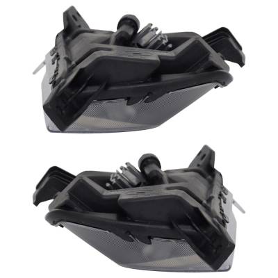 Rareelectrical - New Pair Of Daytime Running Lights Compatible With Ford Edge 2019 2020 2021 2022 2023 By Part - Image 3