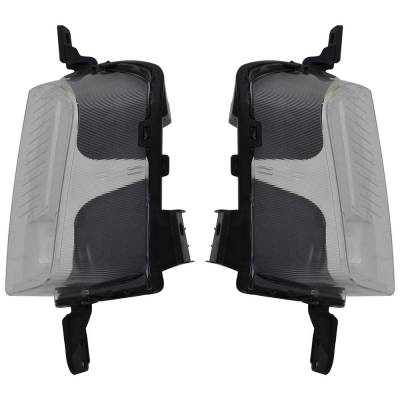 Rareelectrical - New Pair Of Daytime Running Lights Compatible With Ford Edge 2019 2020 2021 2022 2023 By Part - Image 4