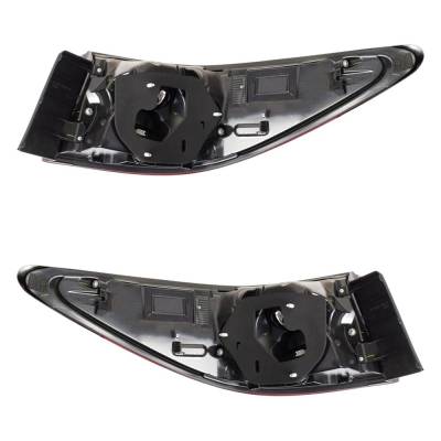 Rareelectrical - New Pair Of Tail Lights Compatible With Lexus Es300h Es350 2.5L 3.5L 2016 2017 2018 By Part Numbers - Image 3