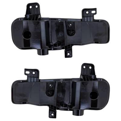 Rareelectrical - New Pair Of Fog Lights Compatible With Ford Explorer 2.3L 3.0L 3.3L 2020 2021 2022 2023 By Part - Image 1