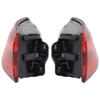 Rareelectrical - New Pair Of Tail Lights Compatible With Audi A3 S3 1.8L 2.0L 2015 2016 By Part Numbers 8V5 945 095 C - Image 3
