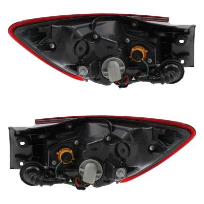 Rareelectrical - New Pair Of Tail Lights Compatible With Mazda Cx-3 2.0L 2016 2017 2018 By Part Numbers Ma2804124 - Image 5