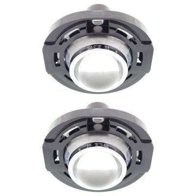 Rareelectrical - New Pair Of Daytime Running Lights Compatible With Jeep Dodge Compass Dart 1.4L 2.0L 2.4L 2011 2012 - Image 2