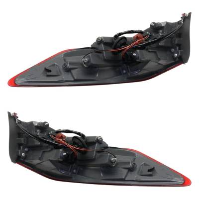 Rareelectrical - New Pair Of Tail Lights Compatible With Hyundai Elantra 2.0L 2017 2018 By Part Numbers 92401-F2120 - Image 5