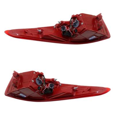 Rareelectrical - New Pair Of Tail Lights Compatible With Kia Sportage 2.0L 2017 2018 2019 By Part Numbers Ki2805133 - Image 5