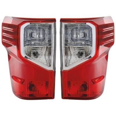Rareelectrical - New Pair Of Tail Lights Compatible With Nissan Titan Xd Titan 2016 2017 2018 2019 2020 2021 2022 - Image 2