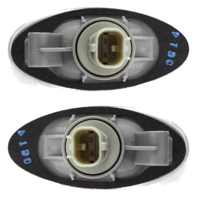Rareelectrical - New Pair Of Daytime Running Lights Compatible With Mitsubishi Lancer 2.0L 2.4L 2004 2005 2006 2007 - Image 3