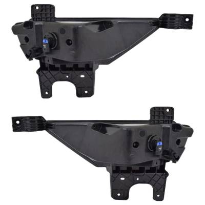 Rareelectrical - New Pair Of Fog Lights Compatible With Ford F-150 2021 2022 2023 By Part Numbers Fo2593258 Ml3z - Image 1