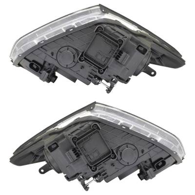 Rareelectrical - New Pair Of Headlights Compatible With Hyundai Santa Fe Sport 2.0L 2.4L 2017 2018 By Part Numbers - Image 3