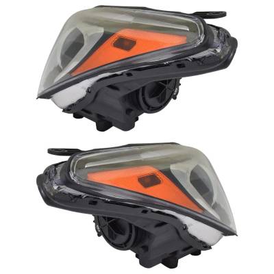 Rareelectrical - New Pair Of Headlights Compatible With Hyundai Santa Fe Sport 2.0L 2.4L 2017 2018 By Part Numbers - Image 5