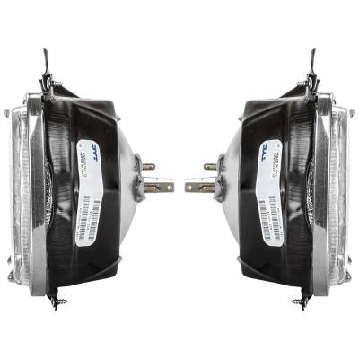 Rareelectrical - New Pair Of Headlights Compatible With Toyota 4Runner Pickup 1987 1988 1989 1990 1991 1992 1993 1994 - Image 3