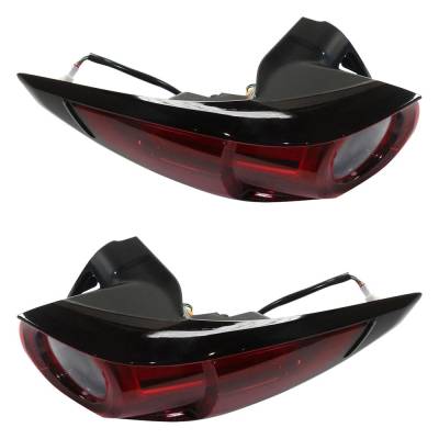 Rareelectrical - New Pair Of Tail Lights Compatible With Mazda Cx-5 2.2L 2.5L 2017 2018 2019 2020 2021 By Part - Image 3