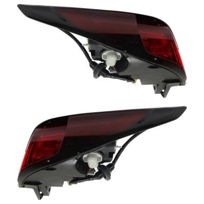 Rareelectrical - New Pair Of Tail Lights Compatible With Mazda Cx-5 2.2L 2.5L 2017 2018 2019 2020 2021 By Part - Image 6