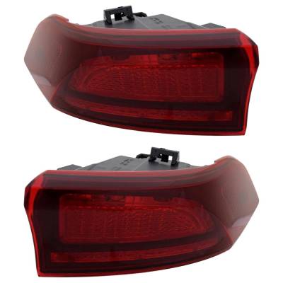 Rareelectrical - New Pair Of Tail Lights Compatible With Kia Carnival 3.5L 2022 2023 2024 By Part Numbers - Image 3