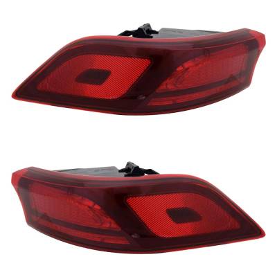 Rareelectrical - New Pair Of Tail Lights Compatible With Kia Carnival 3.5L 2022 2023 2024 By Part Numbers - Image 4