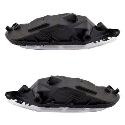 Rareelectrical - New Pair Of Daytime Running Lights Compatible With Volvo Xc90 S90 V90 Cross Country V90 Xc60 2.0L - Image 3