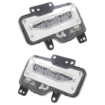 Rareelectrical - New Pair Of Daytime Running Lights Compatible With Gmc Sierra 1500 Sierra 1500 Limited 4.3L 5.3L - Image 5