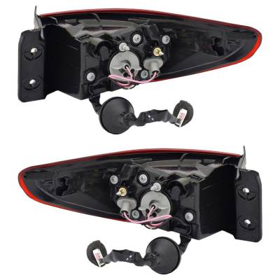 Rareelectrical - New Pair Of Tail Lights Compatible With Hyundai Kona Kona Electric 2.0L 2018 2019 2020 2021 By Part - Image 2