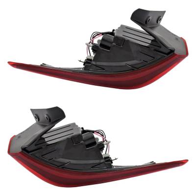 Rareelectrical - New Pair Of Tail Lights Compatible With Hyundai Kona Kona Electric 2.0L 2018 2019 2020 2021 By Part - Image 5