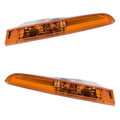 Rareelectrical - New Pair Of Turn Signal Lights Compatible With Volkswagen Cc 2.0L 3.6L 2009 2010 2011 2012 By Part - Image 2
