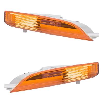 Rareelectrical - New Pair Of Turn Signal Lights Compatible With Volkswagen Cc 2.0L 3.6L 2009 2010 2011 2012 By Part - Image 3