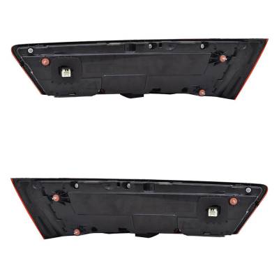 Rareelectrical - New Pair Of Tail Lights Compatible With Audi Q7 2.0L 3.0L 2017 2018 2019 By Part Numbers 4M0 945 093 - Image 3